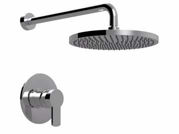 SURF - F5815WB - Single handle shower mixer with overhead shower by Rubinetteria Giulini - view 3